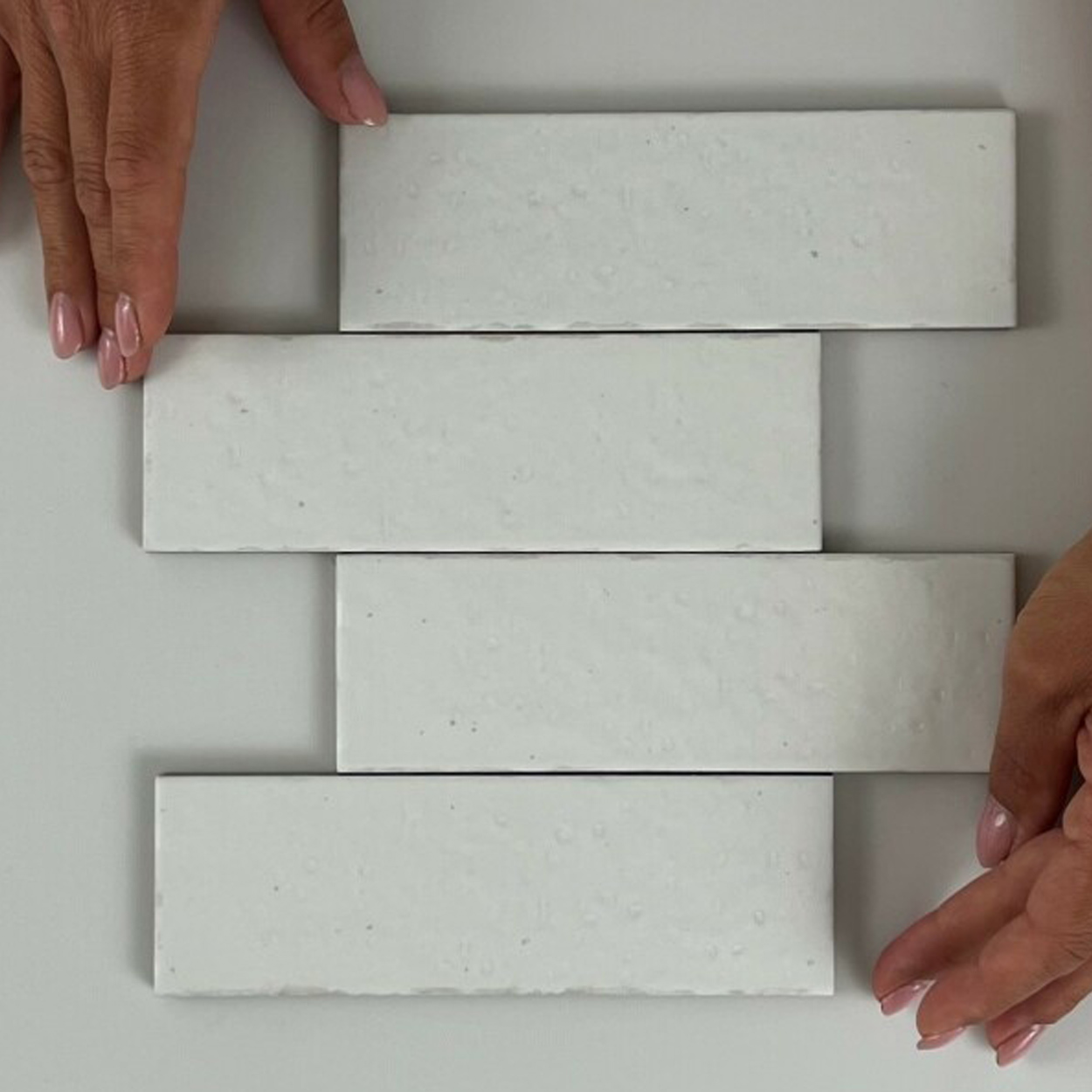 Equipe Ceramicas Kalma White mat 6x18.6cm